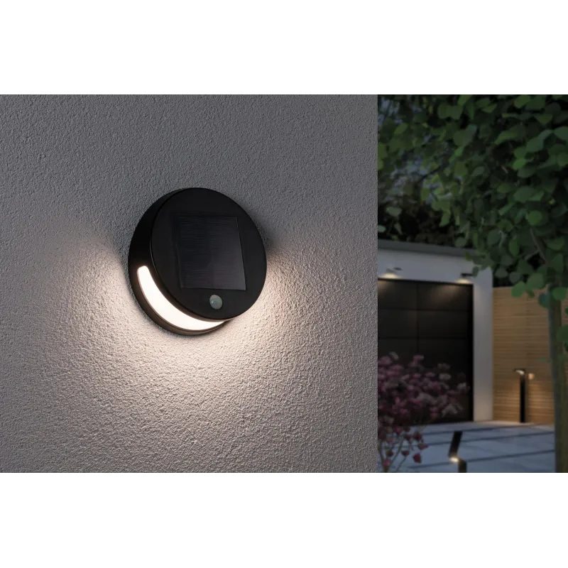 Applique balisage solaire détecteur mouvement ip44 3000K 300 lumens