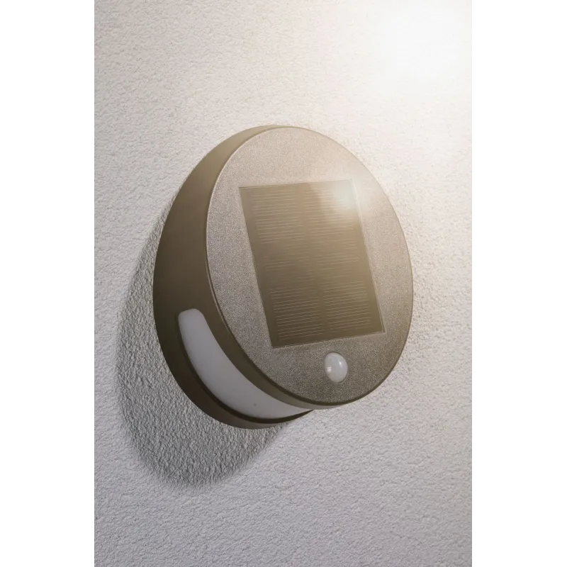 Applique balisage solaire détecteur mouvement ip44 3000K 300 lumens