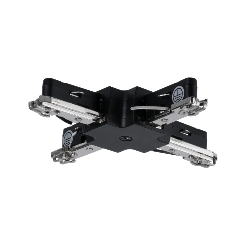 connecteur-en-x-urail-fixe-noir-mat-230-v-plastiquemetal