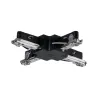 connecteur-en-x-urail-fixe-noir-mat-230-v-plastiquemetal
