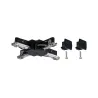 connecteur-en-x-urail-fixe-noir-mat-230-v-plastiquemetal