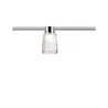 Spot LED URail Ceiling Safira 5,2 W Chrome / Clair / Satin gradable