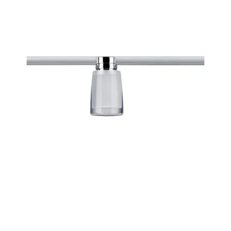 Spot LED URail Ceiling Safira 5,2 W Chrome / Clair / Satin gradable