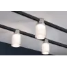 Spot LED URail Ceiling Safira 5,2 W Chrome / Clair / Satin gradable