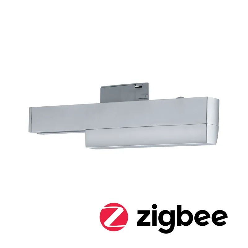 Adaptateur spot URail Zigbee 0-50W chrome mat Marche/Arrêt/Variation intensité 
