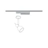 Adaptateur spot URail Zigbee 0-50W chrome mat Marche/Arrêt/Variation intensité 