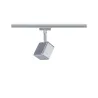 Spot LED URail Cube 8 W Chrome mat gradable 