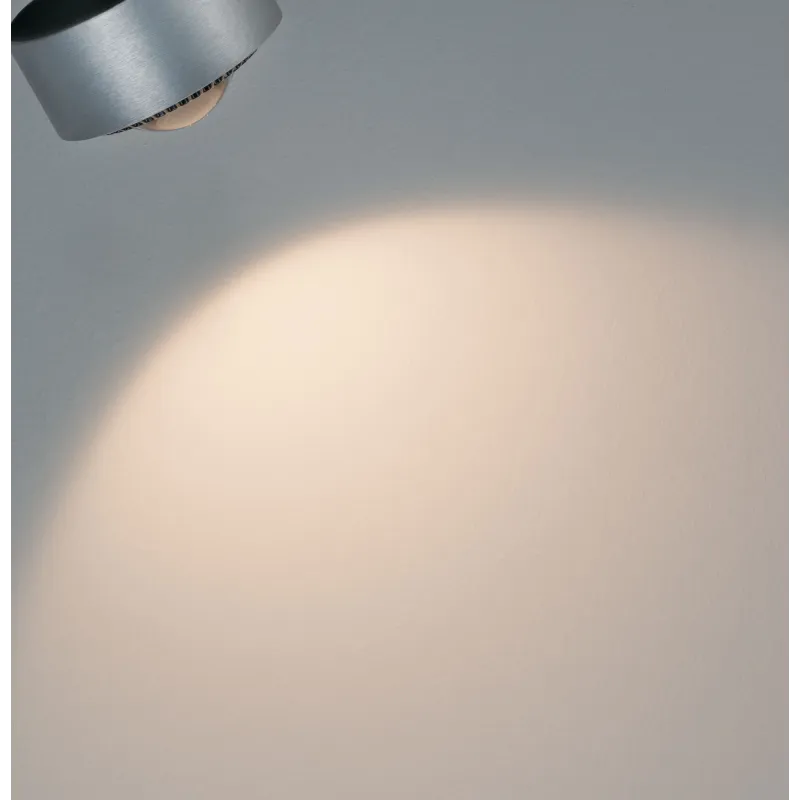 Spot LED Aldan URail 1x9 W Noir/Chrom mat gradable