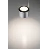 Suspension LED Aldan URail 1 flamme 1x13 W Noir/Chrom mat gradable