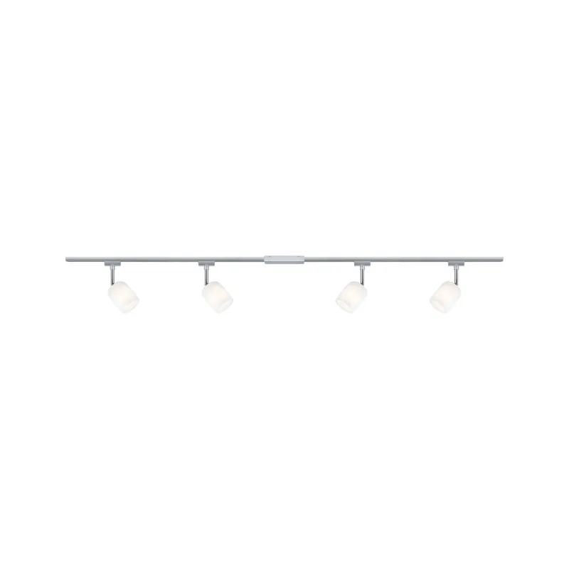 Kit URail Blossom Satin chrome mat sans ampoule, max. 4x10W G9 