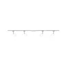 Kit URail Blossom Satin chrome mat sans ampoule, max. 4x10W G9 