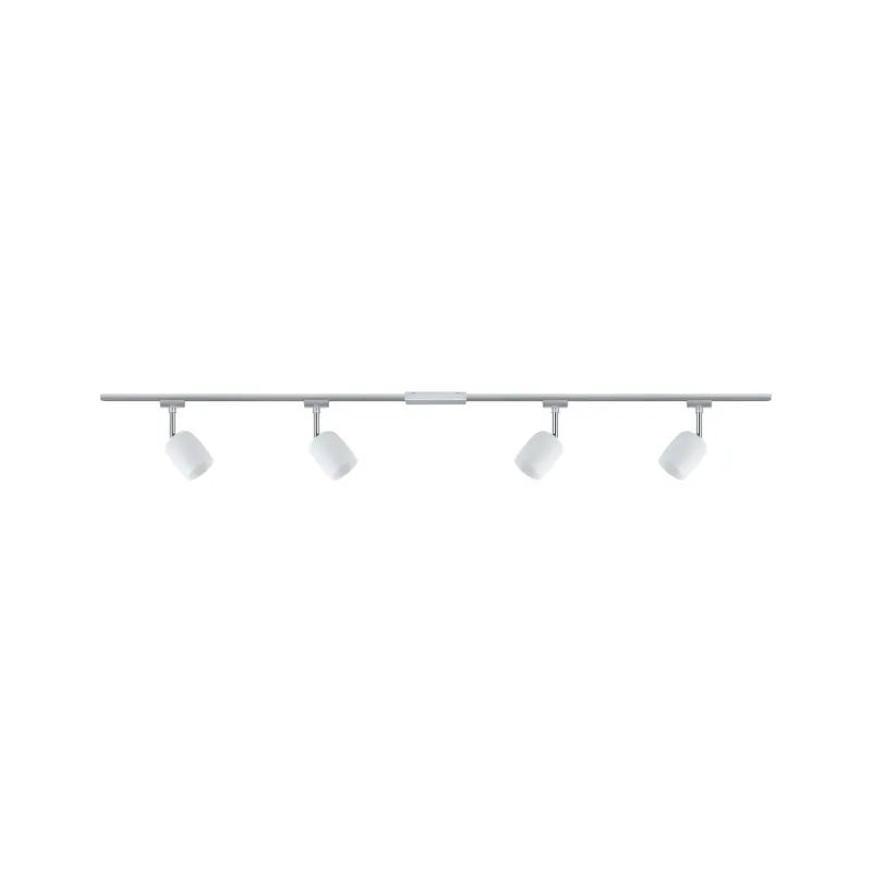 Kit URail Blossom Satin chrome mat sans ampoule, max. 4x10W G9 