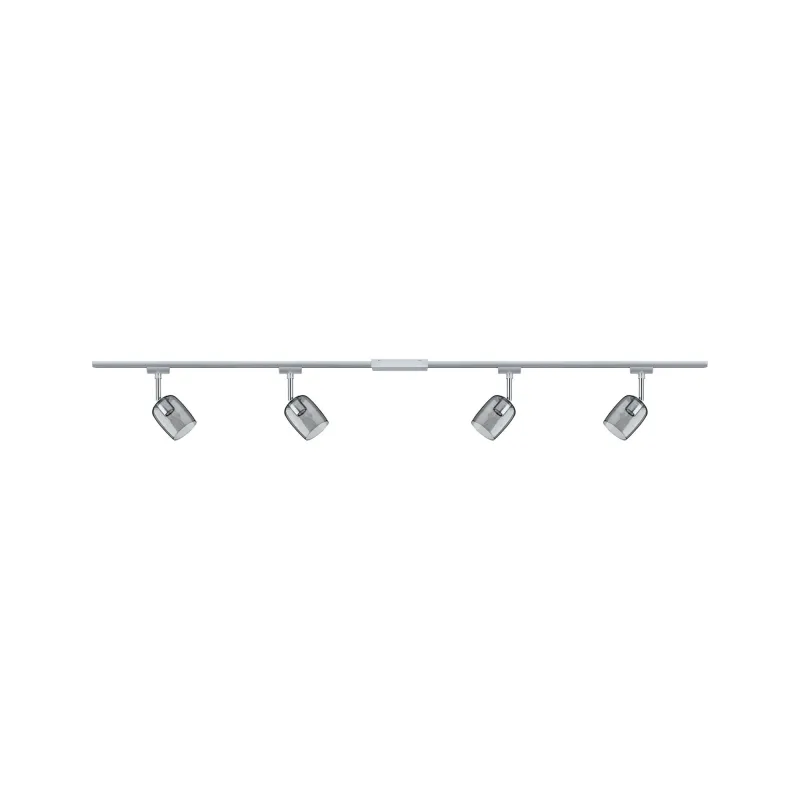 Kit URail Blossom fumé chrome mat sans ampoule, max. 4x10W G9 