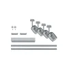 Kit URail Blossom fumé chrome mat sans ampoule, max. 4x10W G9 