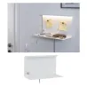 Applique murale à LED avec étagère Jarina 4.5 W blanc chargeur usb