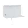 Applique murale à LED avec étagère Jarina 4.5 W blanc chargeur usb