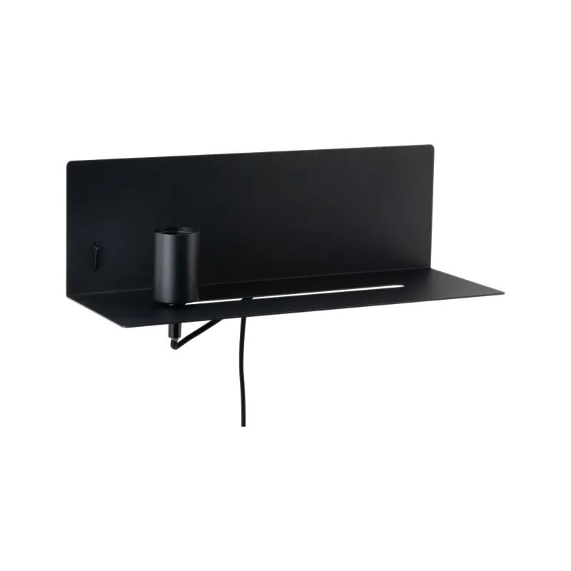 applique-murale-chargeur-usb-avec-etagere-devara-e27-max-40w-boisnoir-plastiquemetal