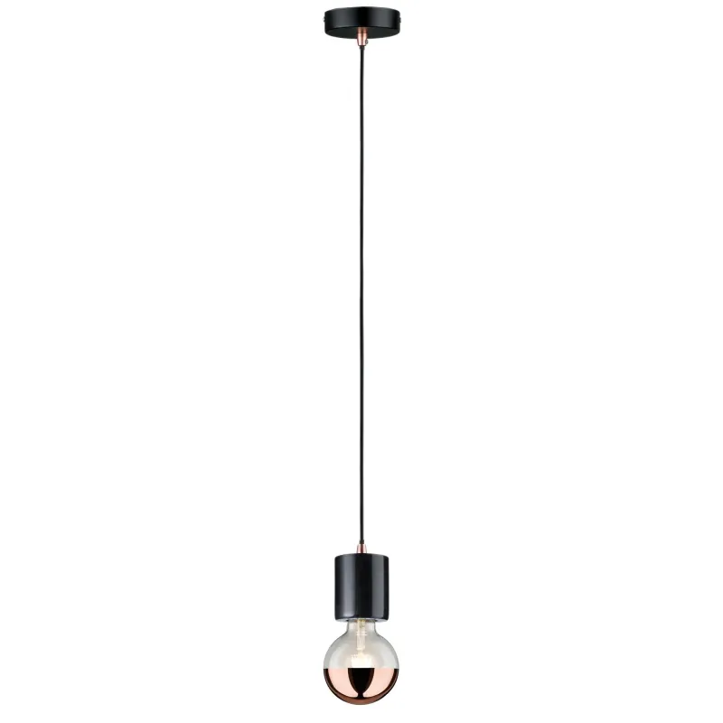 Suspension Neordic Nordin E27 max. 1x20W Noir/Marbre
