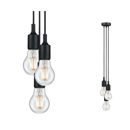 Suspension Neordic Ketil E27 max. 3x20W Noir