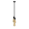 Suspension Neordic Ketil E27 max. 3x20W Noir
