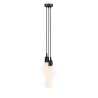Suspension Neordic Ketil E27 max. 3x20W Noir
