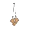 Suspension Neordic Ketil E27 max. 3x20W Noir