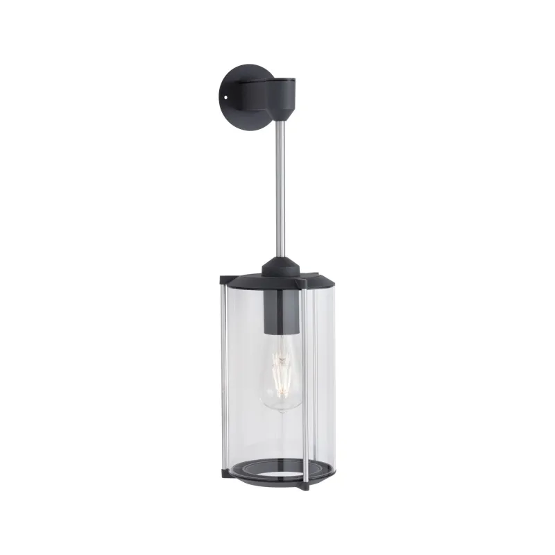 applique-murale-exterieur-ip44-house-class-longue-e27-verre-clairgris