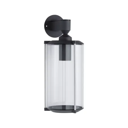 Applique murale exterieur ip44 House class courte E27 verre clair/gris