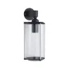 Applique murale exterieur ip44 House class courte E27 verre clair/gris