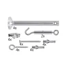 Système Câble Light&Easy Kit de traction 4 renvois d´angle 165mm Ch...