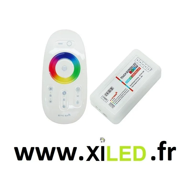 Contrôleur RGBW TELECOMMANDE TACTILE RF