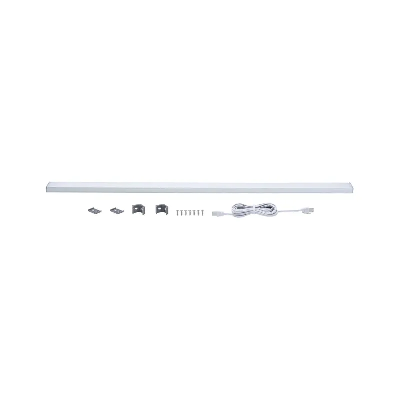 Reglette led 55cm éclairage de meubles Clever Connect barre chrome mat 12V-6.5W TunableWhite 2700K-6500k