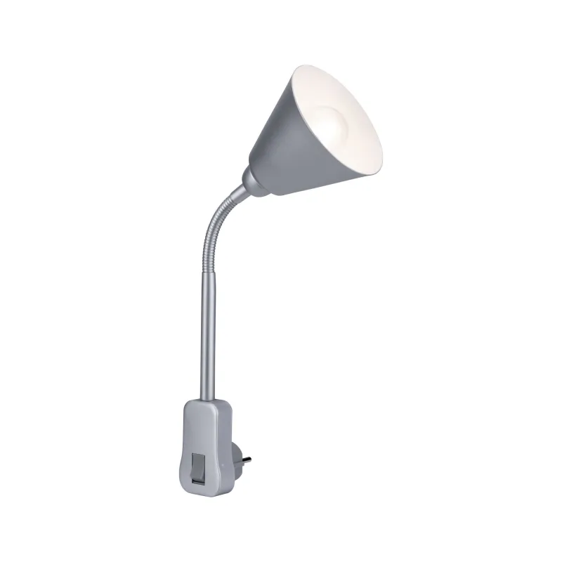 AS Spot prise Junus E14 Gris bras flex - Pas cher