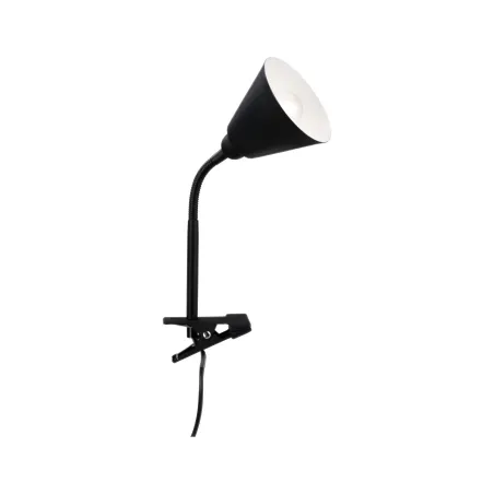 AS Spot pince Vitis E14 Noir bras flex Interrupteur à cordon 1,50m ...
