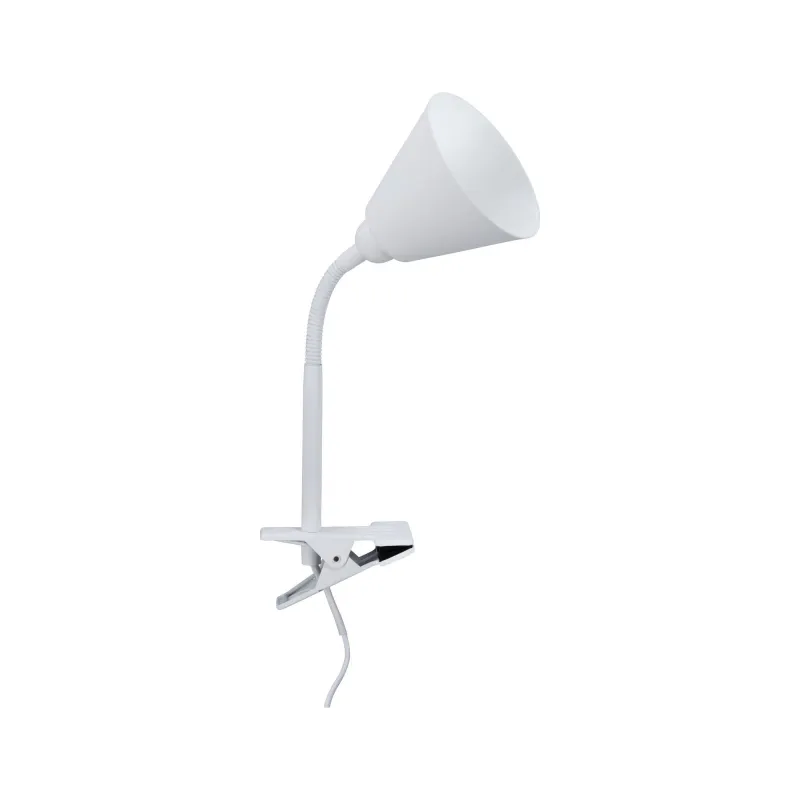 AS Spot pince Vitis E14 Blanc bras flex Interrupteur à cordon 1,50m...