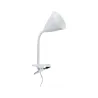 AS Spot pince Vitis E14 Blanc bras flex Interrupteur à cordon 1,50m...