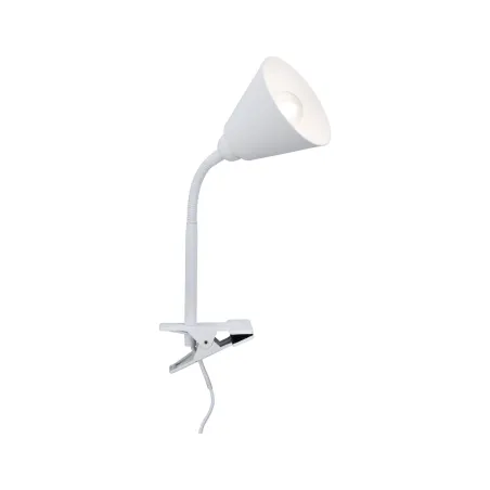 AS Spot pince Vitis E14 Blanc bras flex Interrupteur à cordon 1,50m...