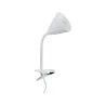 AS Spot pince Vitis E14 Blanc bras flex Interrupteur à cordon 1,50m...