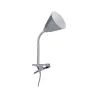 AS Spot pince Vitis E14 gris bras flex Interrupteur à cordon 1,50m ...