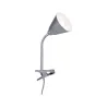 AS Spot pince Vitis E14 gris bras flex Interrupteur à cordon 1,50m ...