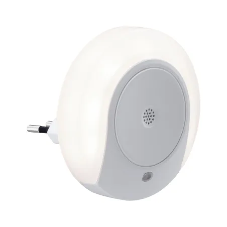 Prise veilleuse AS Horby rond blanc 0,4W 3000K Sensor - Pas cher