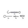 Système Câble Light&Easy Kit de traction non isolé Chrome Métal - P...