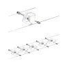 Ens. Wire System TECH max. 5x10W GU5,3 Blanc 230/12V 60VA Métal/pla...