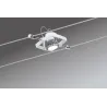 Ens. Wire System TECH max. 5x10W GU5,3 Blanc 230/12V 60VA Métal/pla...