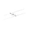 Ens.Wire System TECH max 7x10W GU5,3 Blanc 230/12V 80VA Métal/plast...