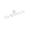 Ens.Wire System TECH max 7x10W GU5,3 Blanc 230/12V 80VA Métal/plast...