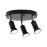 Spot Carolina IP44 max3x_W GU10 Anthracite 230V Métal - Pas cher