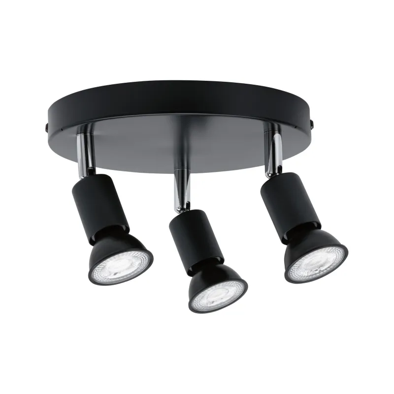 Spot Carolina IP44 max3x_W GU10 Anthracite 230V Métal - Pas cher