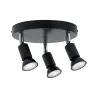 Spot Carolina IP44 max3x_W GU10 Anthracite 230V Métal - Pas cher