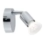 Spot FR Carolina IP44 max1x10W GU10 Chrome 230V métal - Pas cher
